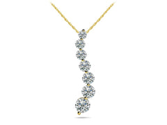 Classic Curve Diamond Pendant