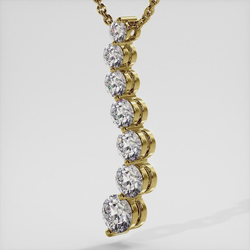 Classic Curve Diamond Pendant