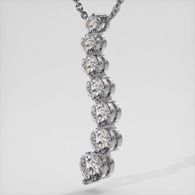 Classic Curve Diamond Pendant